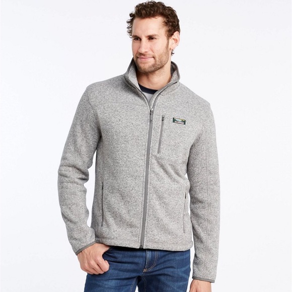 L.L. Bean Sweaters Ll Bean Mens Llbean Sweater Fleece Fullzip Jacket Poshmark
